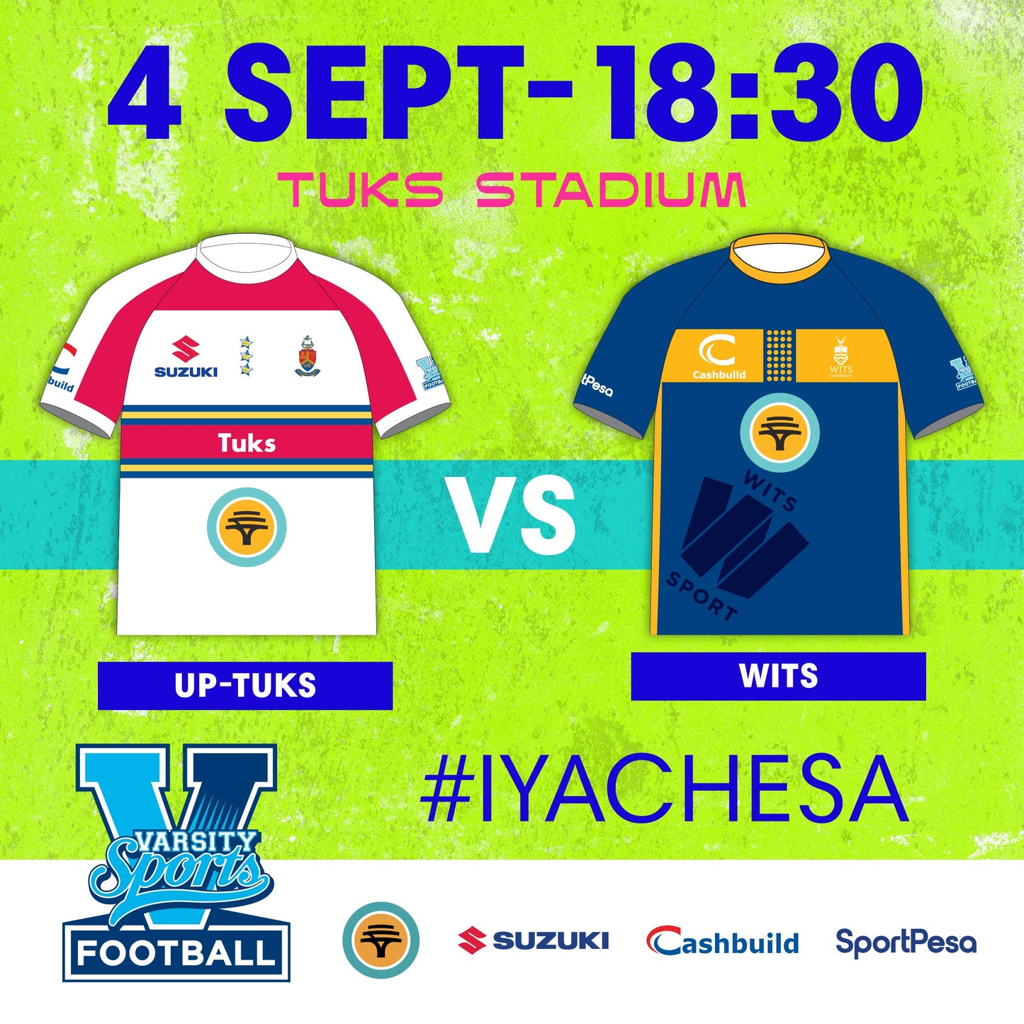 Varsity Football: FNB UP-Tuks vs FNB Wits