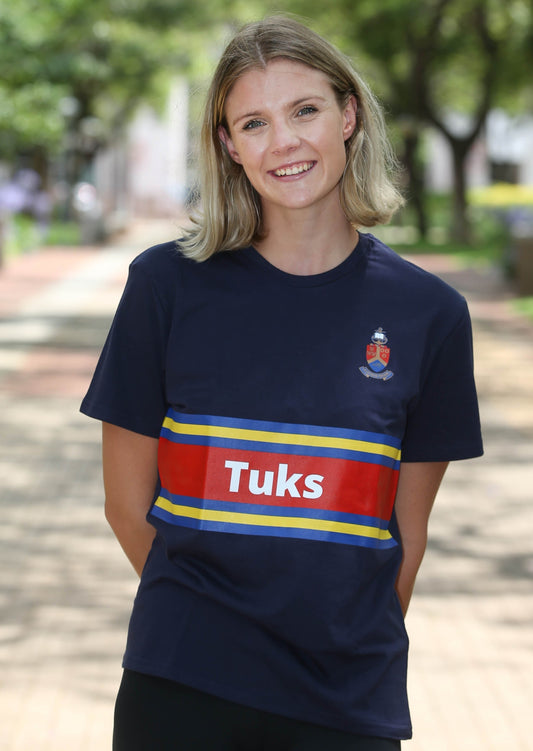 Short Sleeve Tuks Stripe T-Shirts