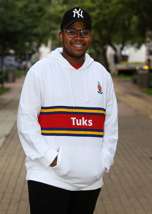 Tuks White Stripe Hoody