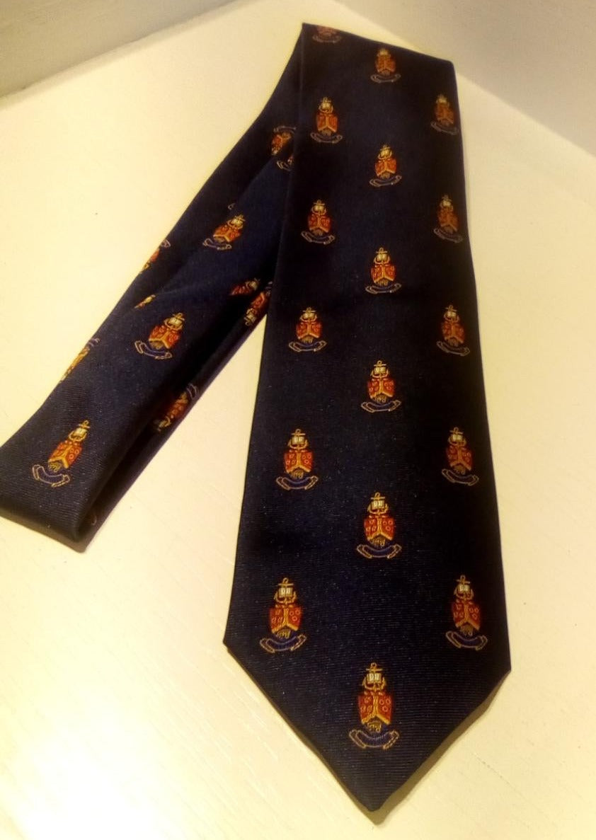 UP Navy Logo Tie