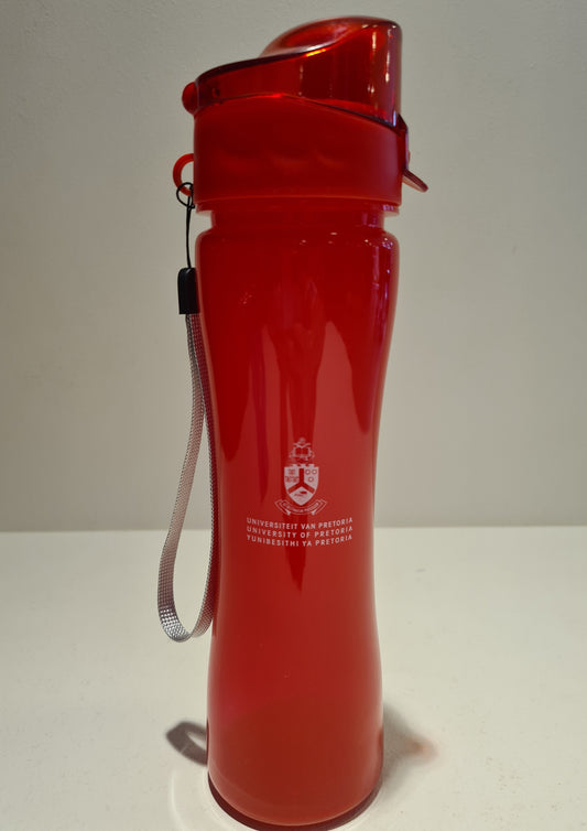 Flip top water bottle