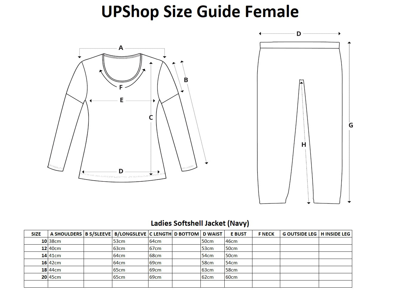UP Womens Softshell