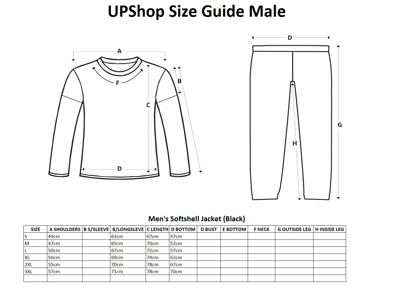UP Men Softshell