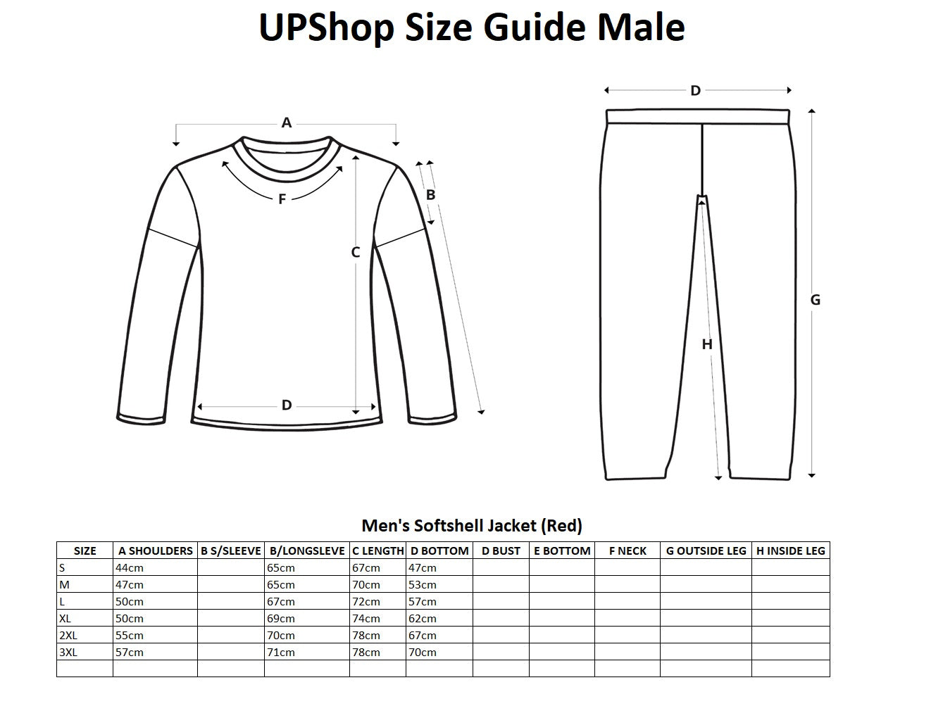 UP Men Softshell