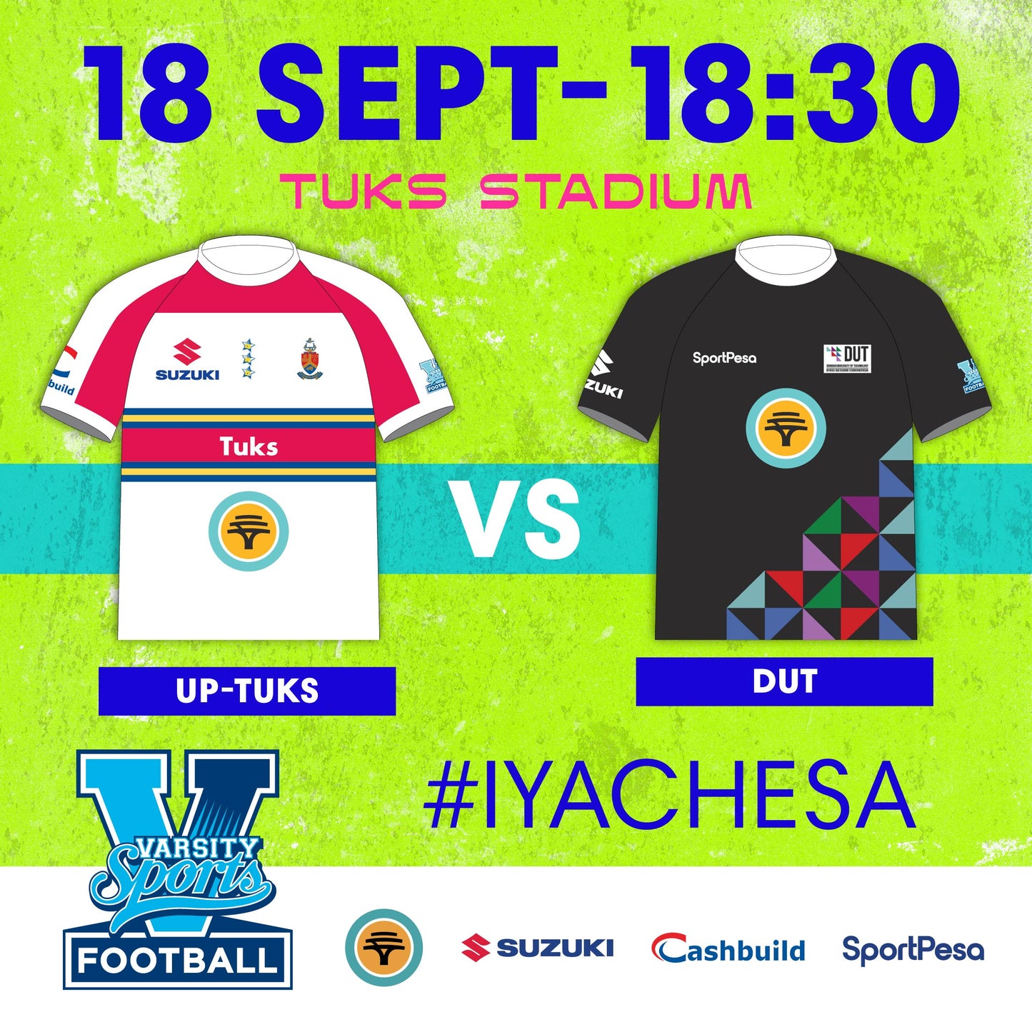Varsity Football: FNB UP-Tuks vs FNB DUT