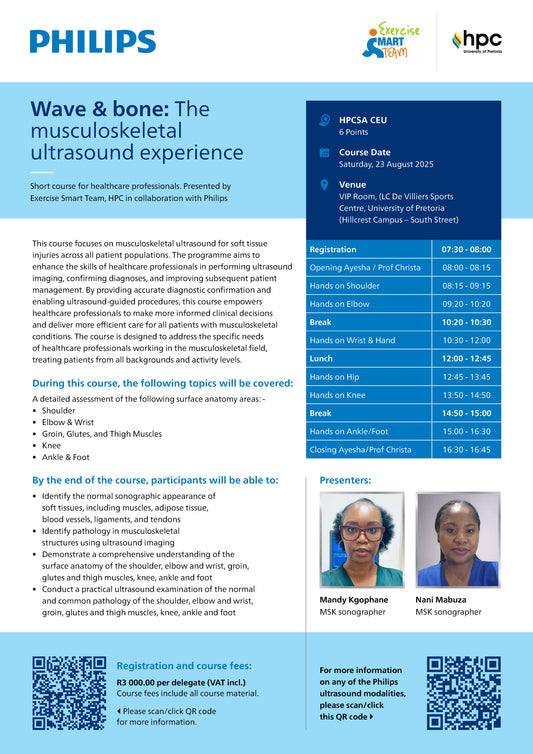 Wave & bone: The musculoskeletal ultrasound experience