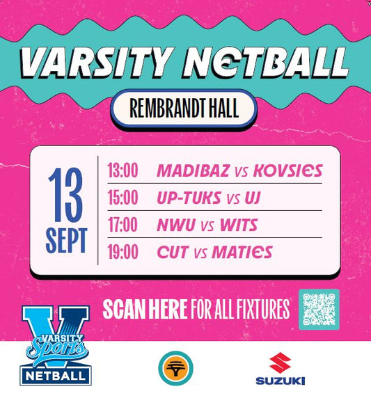 Varsity Netball 2026 - 13 September