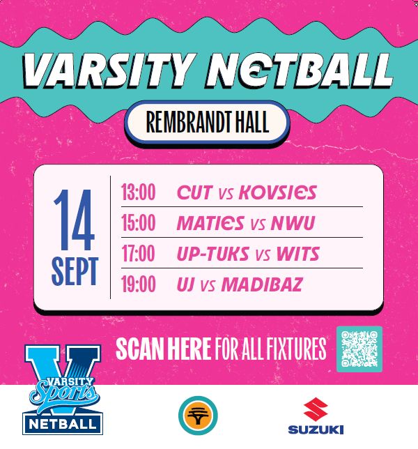 Varsity Netball 2026 - 14 September