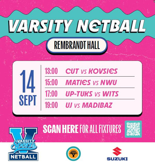 Varsity Netball 2026 - 14 September