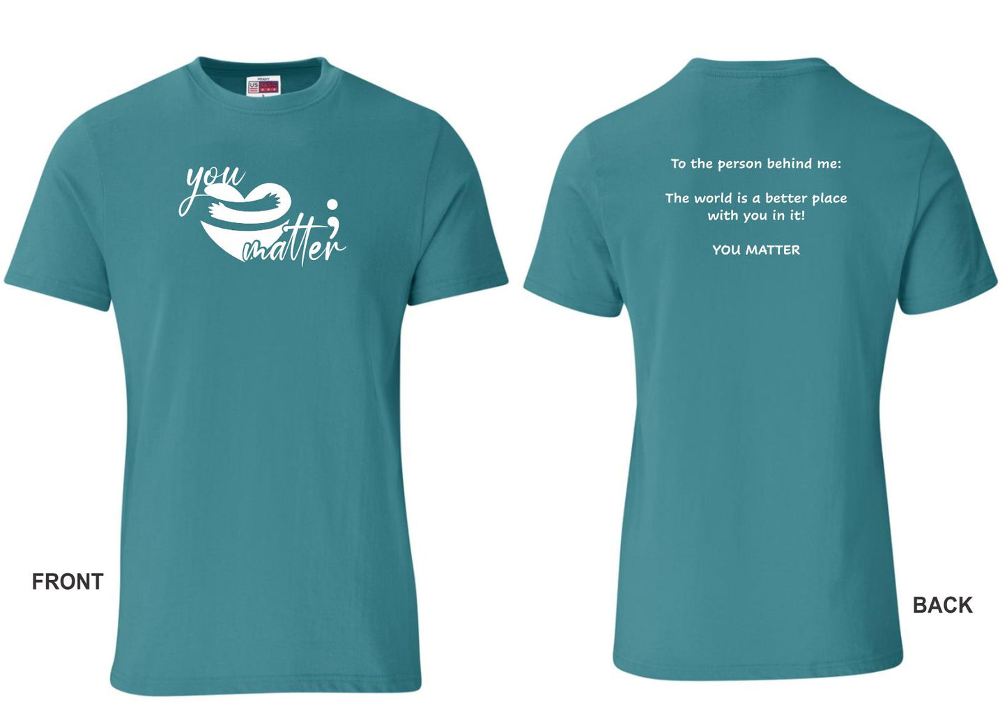 YouMatterWalk 5-year shirt
