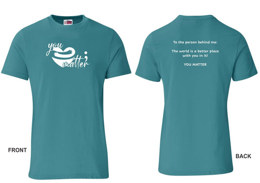 YouMatterWalk 5-year shirt